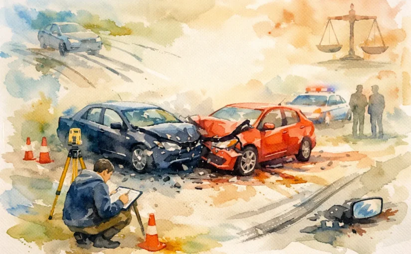 Perizia ricostruzione incidente stradale e prove
